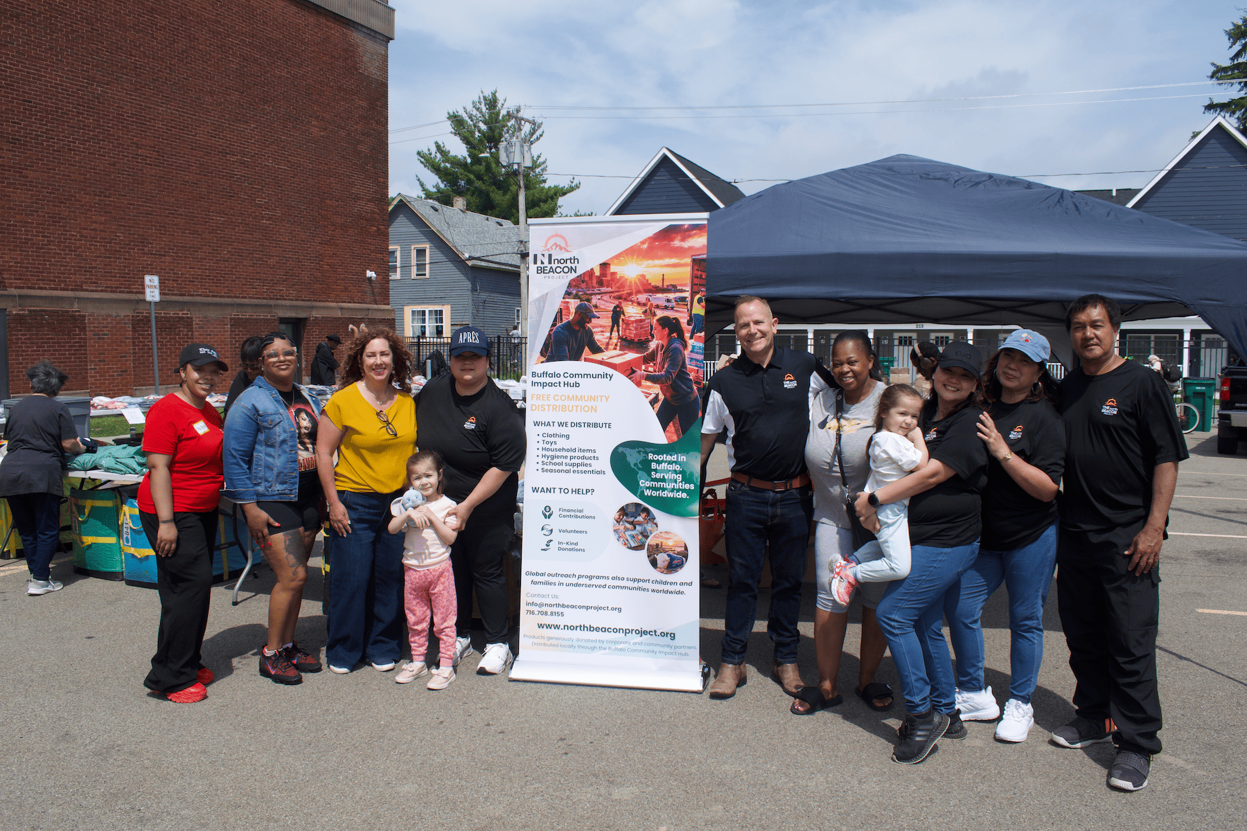 North Beacon Project partnered with Matt Urban Human Services for a Buffalo community distribution event17