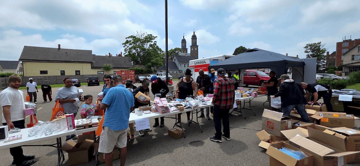 North Beacon Project partnered with Matt Urban Human Services for a Buffalo community distribution event32